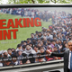 Leader of the United Kingdom Independence Party (UKIP) Nigel Farage poses during a media launch for an EU referendum poster in London, Britain June 16, 2016.